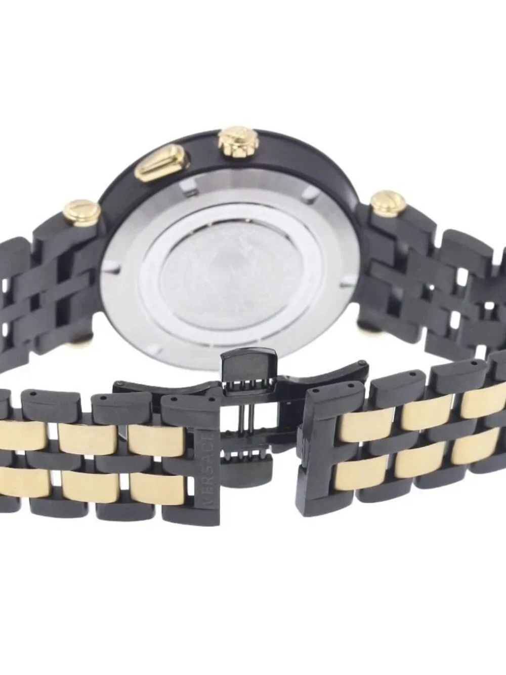 VERSACE V race VEBV00619 Dual time Black / gold Dial Quartz Men's Watch_966176